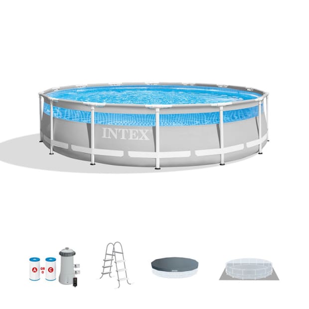 INTEX® Prism Frame Clearview Premium Pool Set #1