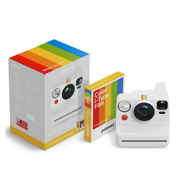 Polaroid Now+ Generation 3 White + Color Film Bundle (8 photos) #1