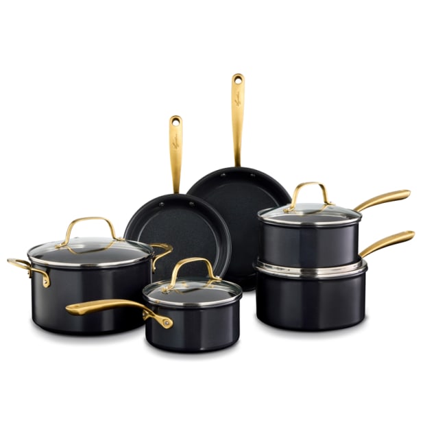 Lagostina Eleganza Ceramic 10pc Cookware Set #1