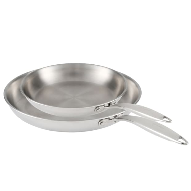 Lagostina Forte 3-Ply Clad Stainless Steel 2pk Skillet Set #1