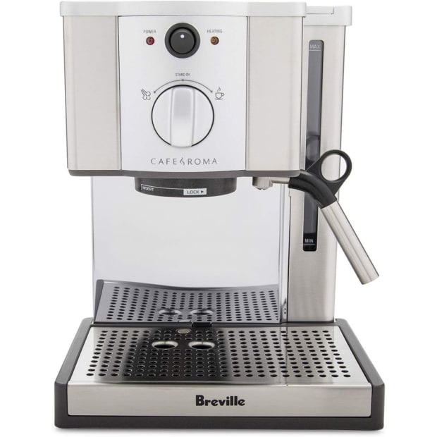Breville Café Roma Espresso Machine - Brushed Stainless Steel #1
