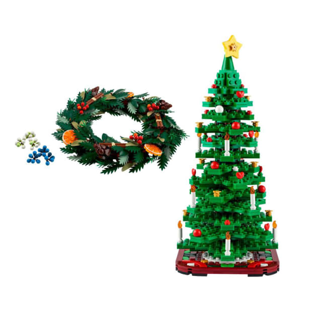LEGO® Botanicals Wreath & Christmas Tree Set