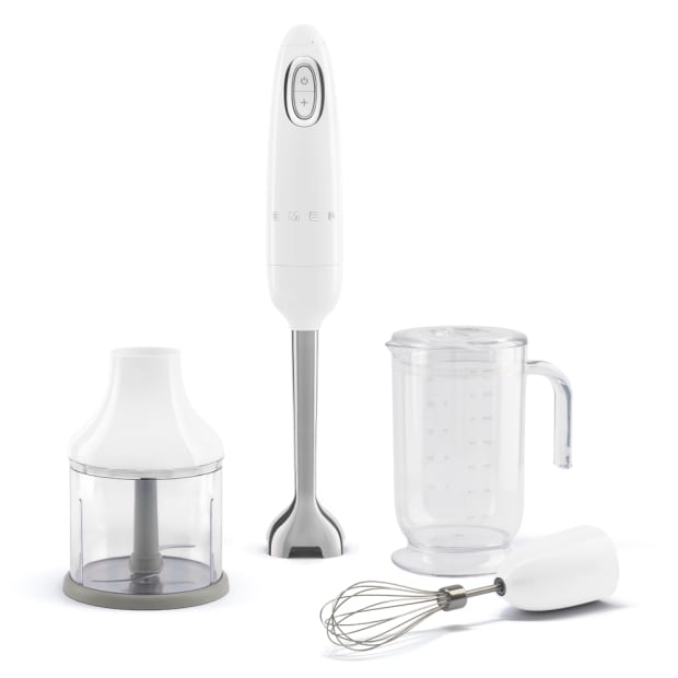 Smeg Immersion Hand Blender with Attachments - White #1