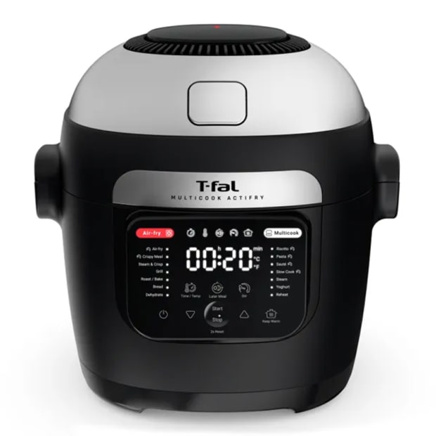 T-fal ActiFry Multicooker Air Fryer, Auto Stir Paddle, 6.3Qt