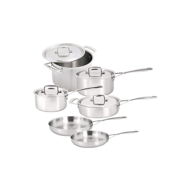 Demeyere Essential 5 Pots and pans setround silver 10 #1