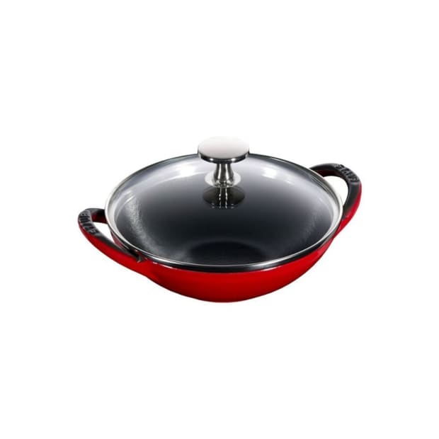 Staub Mini Wok 16cm - Cherry