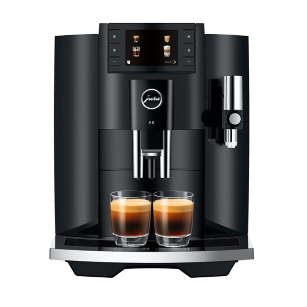 JURA® E8 Fully Automatic Espresso Machine - Piano Black #1