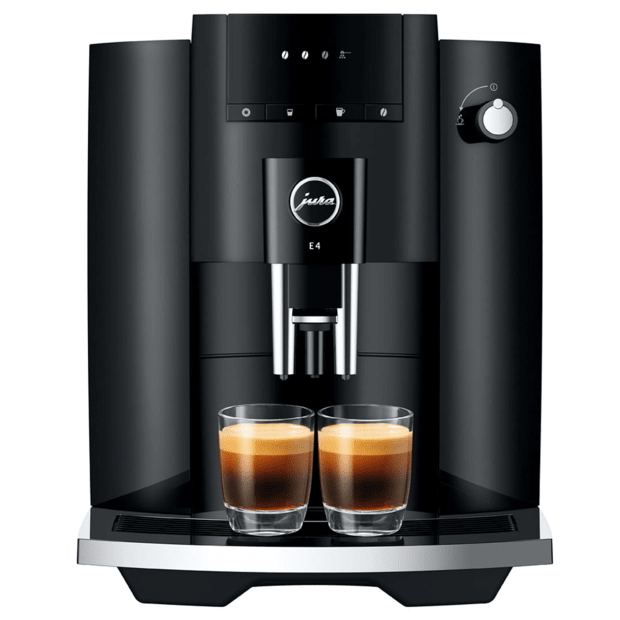 JURA® E4 Super Automatic Espresso Machine - Piano Black #1
