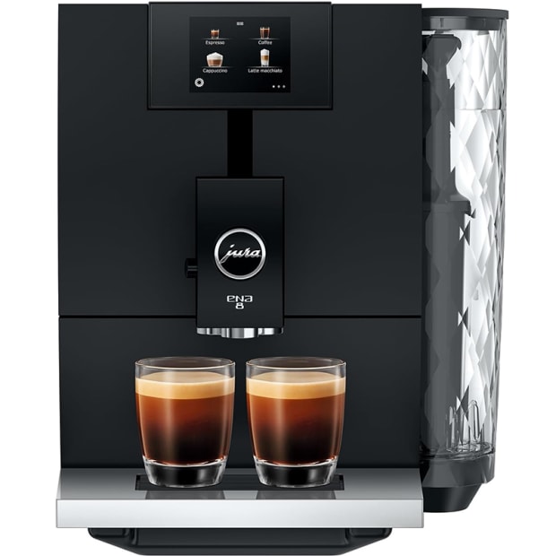 JURA® ENA8 Fully Automatic Espresso Machine - Metropolitan Black #1