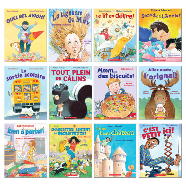 Scholastic Robert Munsch French 2025 Bundle