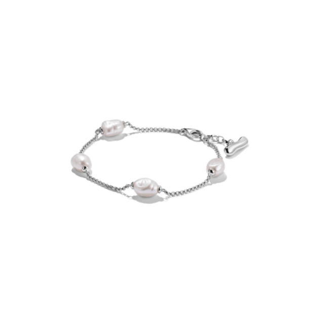 Thomas Sabo Natural Beauty Silver Bracelet with Freshwater Pearls #1