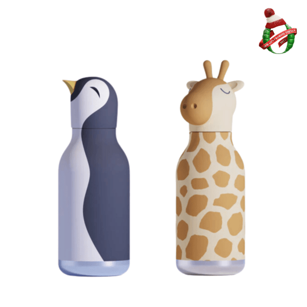 Asobu Bestie Bottle Penguin and Giraaffe Set of 2 #1