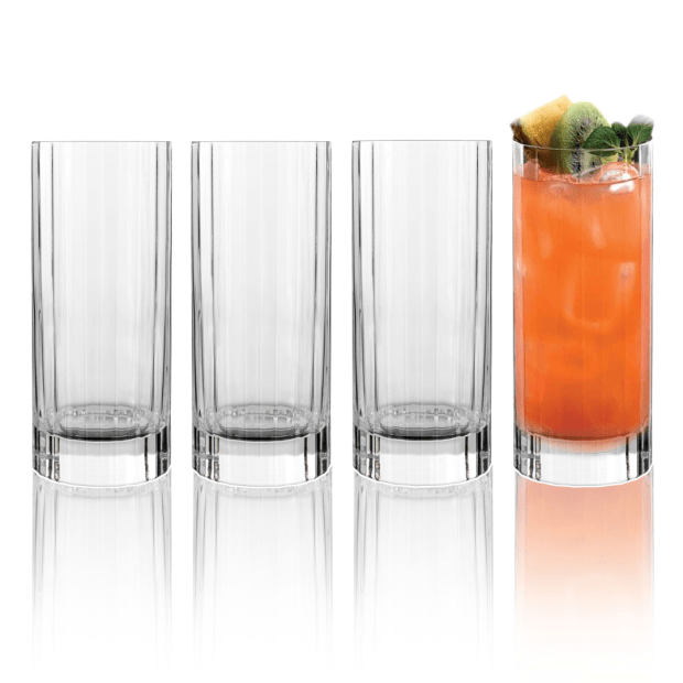 Luigi Bormioli BACH 480 ml Beverage Highball Glasses - Set of 4 - Made in Italy #1