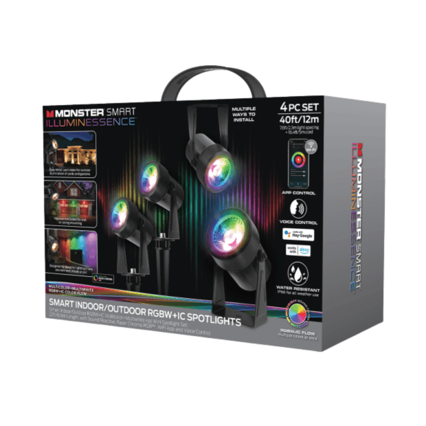 Monster - Smart Multicolour LED Spotlight Set #1