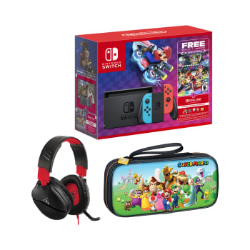 Switch Mario Kart 8 HW Bundle With Accessories