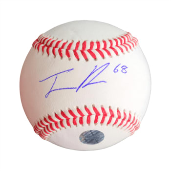 Frameworth Jordan Romano Signed Rawlings Baseball