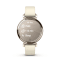 Garmin® Lily® 2 Cream Gold with Coconut Silicone Band Smartwatch - CREAM - 35MM #2