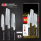 Cuisine::pro® Damashiro® EMPEROR Santoku Set of 3 #3