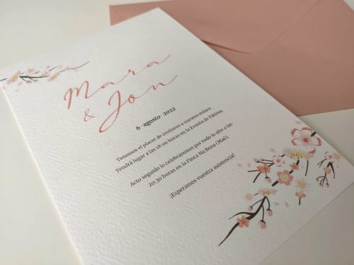 Invitación de boda Kyoto--1