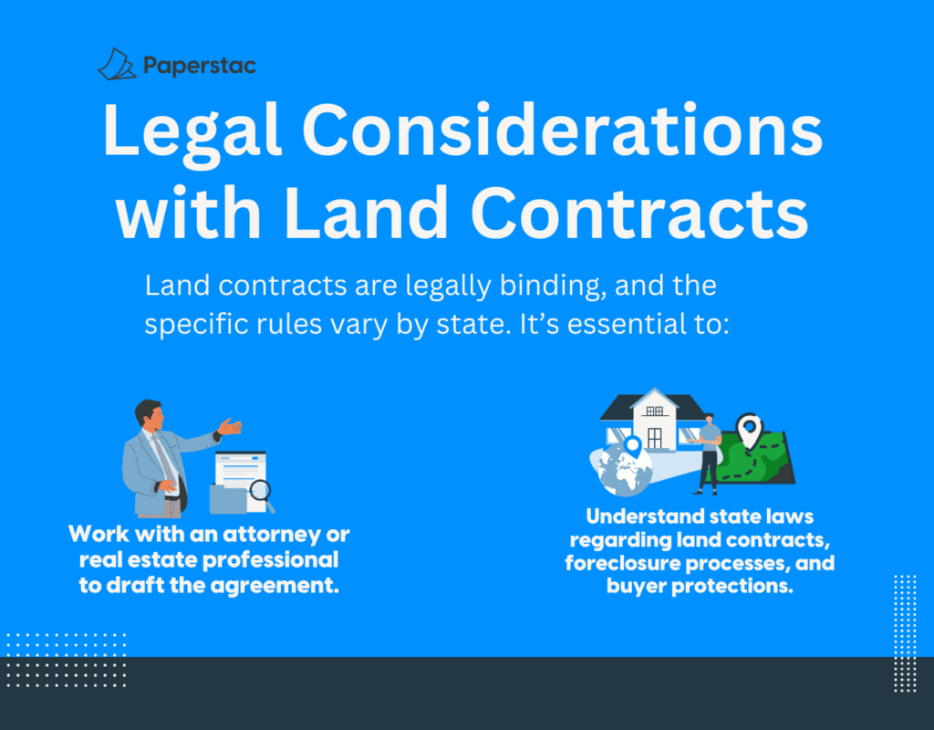 land contract legal considerations