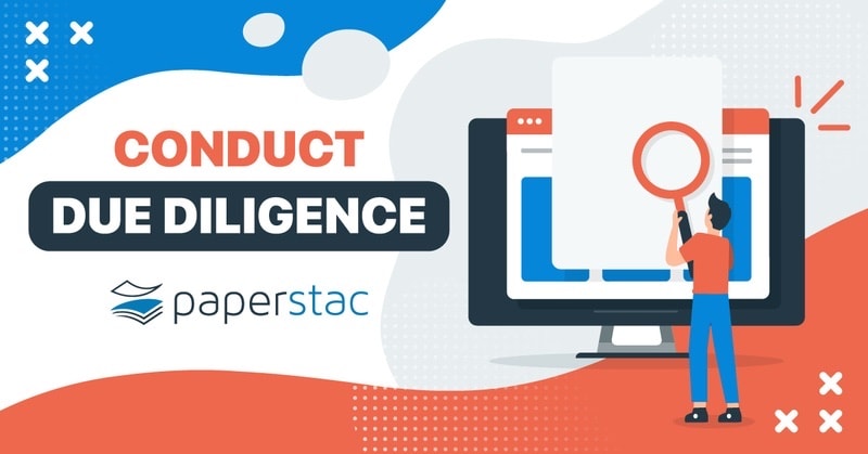 conduct due diligence