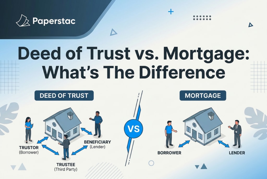 Deed of Trust vs. Mortgage: What's the Difference?