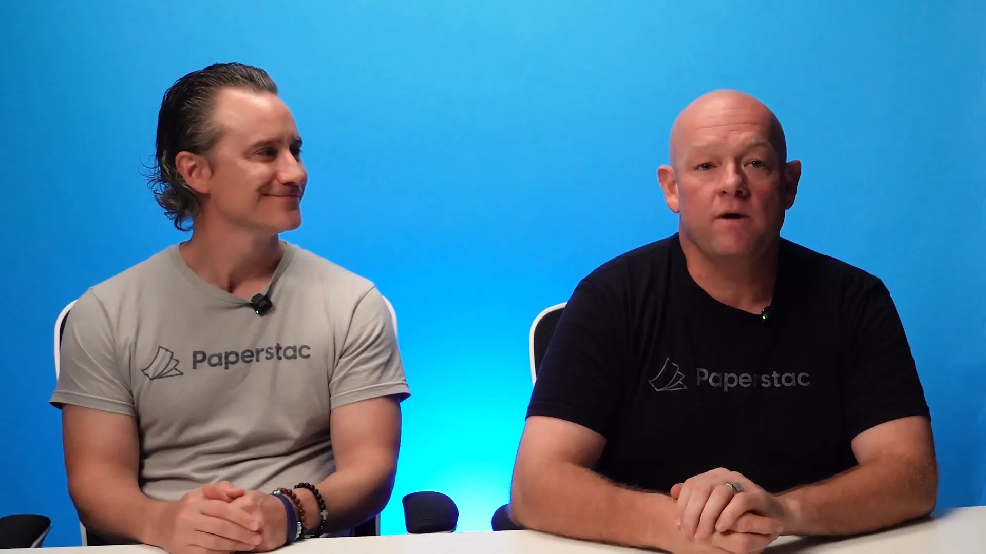 Podcast hosts Rick Allen and TJ Austerman introducing guests Grant Ferguson and Nate Smith