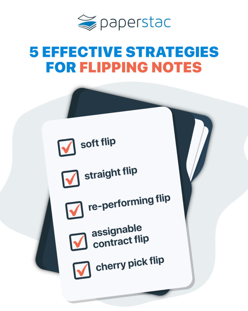 strategies for flipping notes