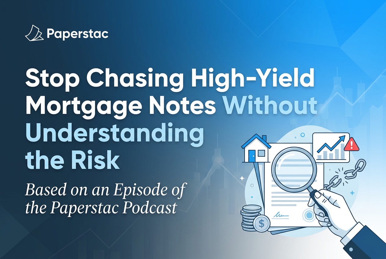 Stop Chasing High-Yield Mortgage Notes Without Understanding the Risk