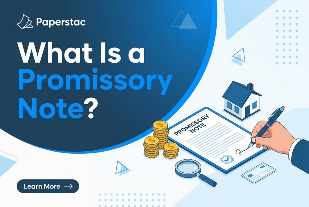 What is a promissory note