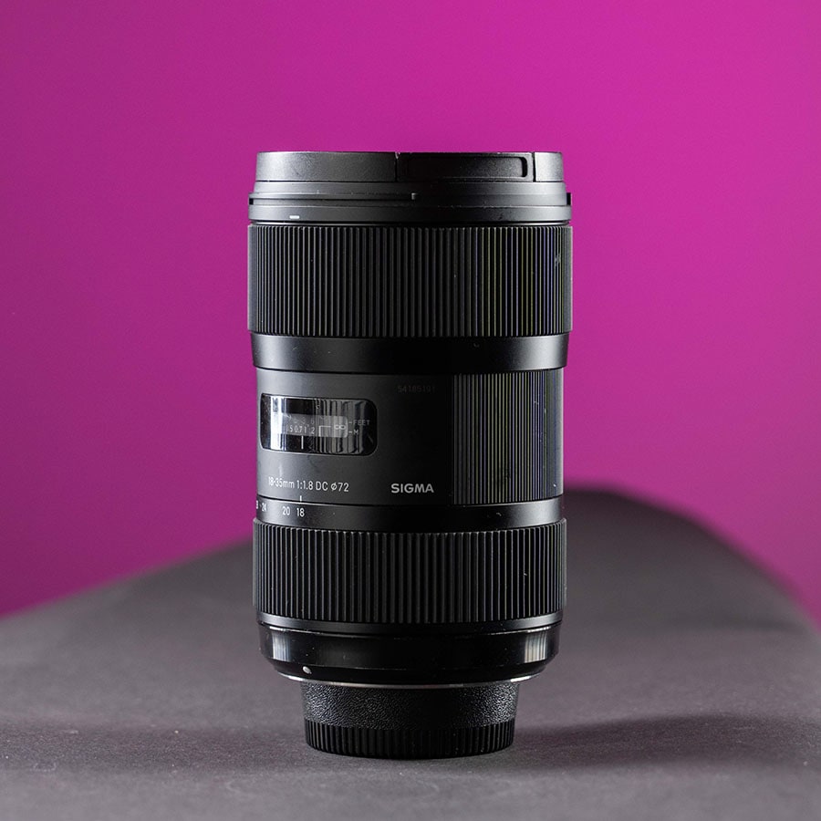 Sigma 18-35mm f1.8 DC HSM Art Lens (Nikon DX Fit)