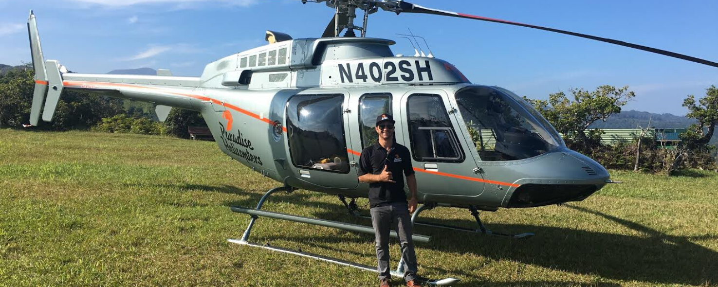 Meet Paradise Helicopter Pilot, Freddy - Paradise Helicopter