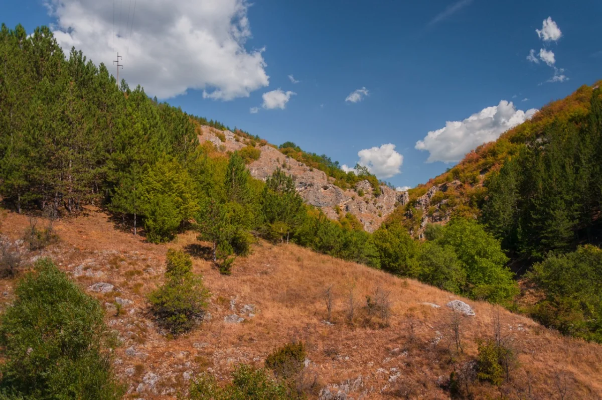 Dag Banjica, Gradašnica river canyon