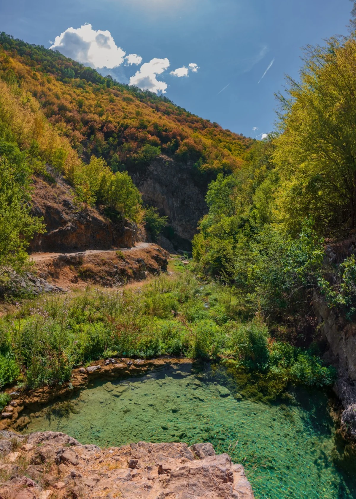 Dag Banjica, Gradašnica river canyon