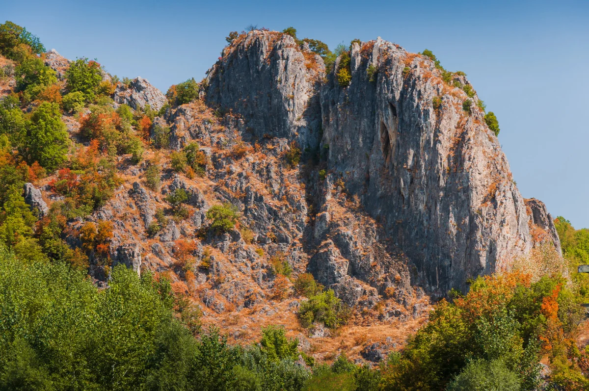 Natural swimming spot at Baranica, Knjaževac