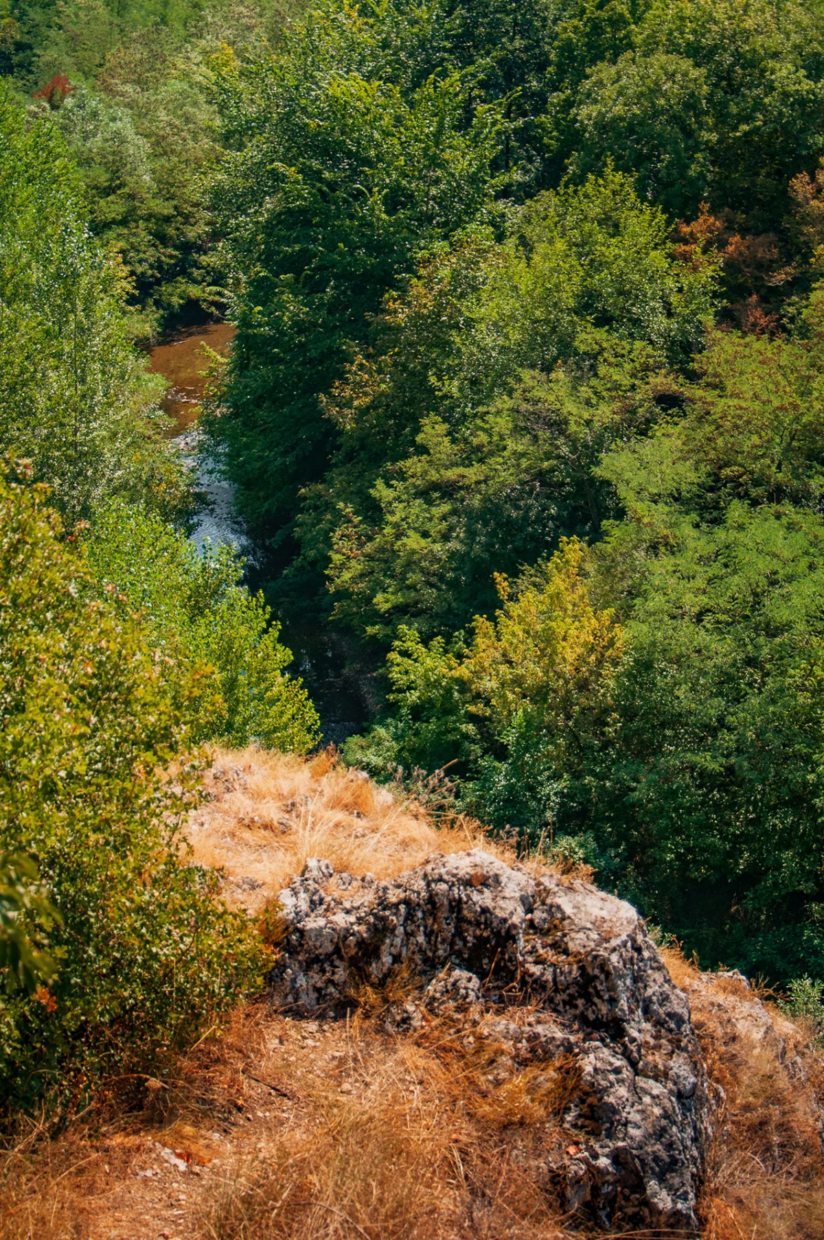 Natural swimming spot at Baranica, Knjaževac