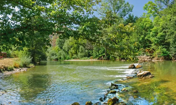 Cycling from Niš to Banjica, a peaceful riverside spot near Ostrovica