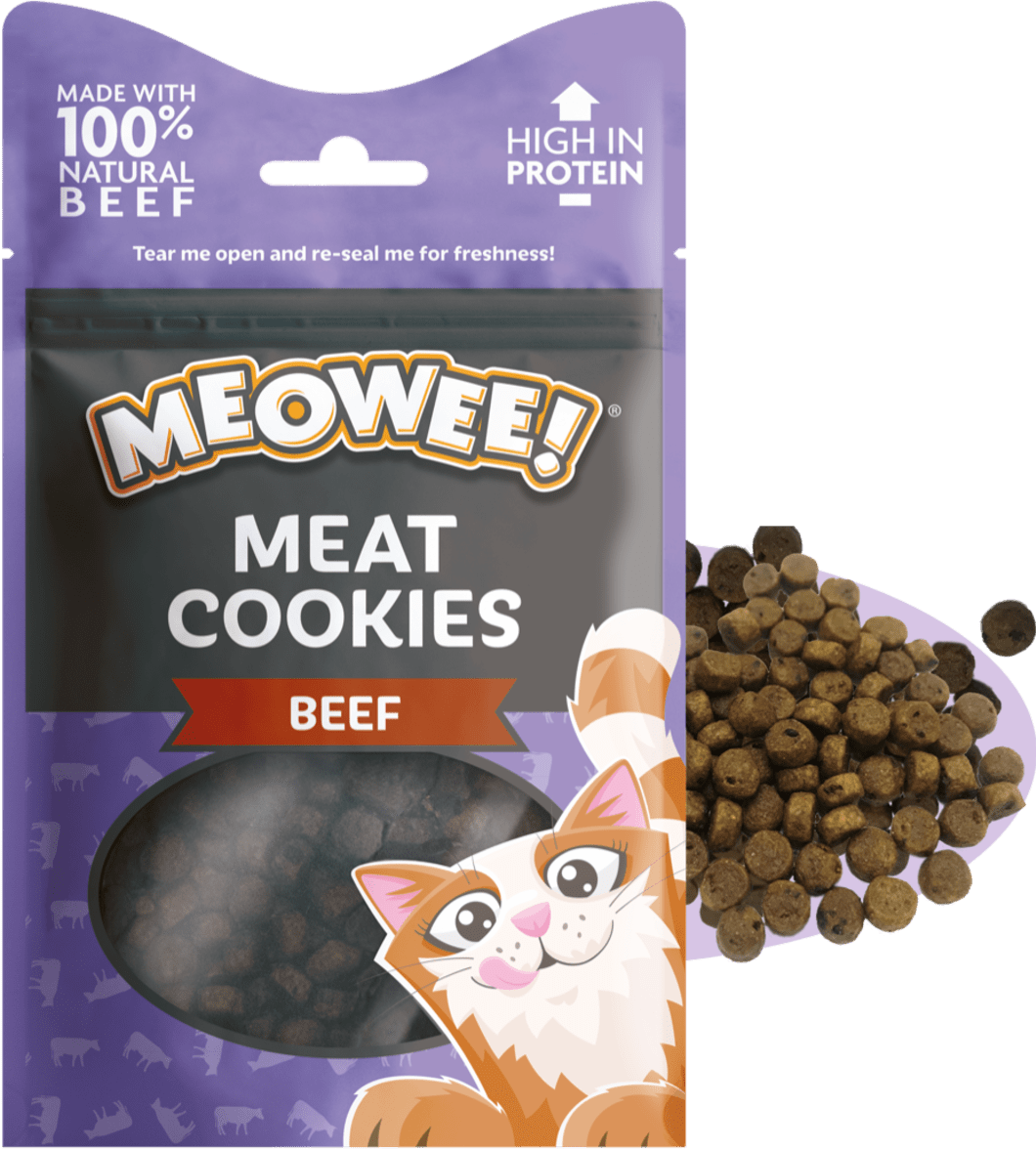 Meat Cookies Beef Cat Treats Meowee! Meowee!