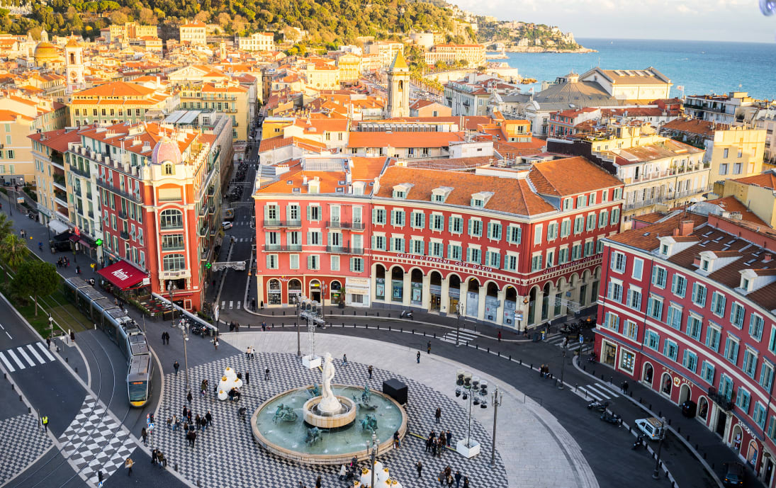 Nice centre, France