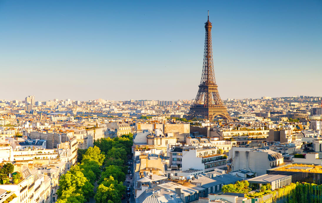 Eiffle tower Paris, France