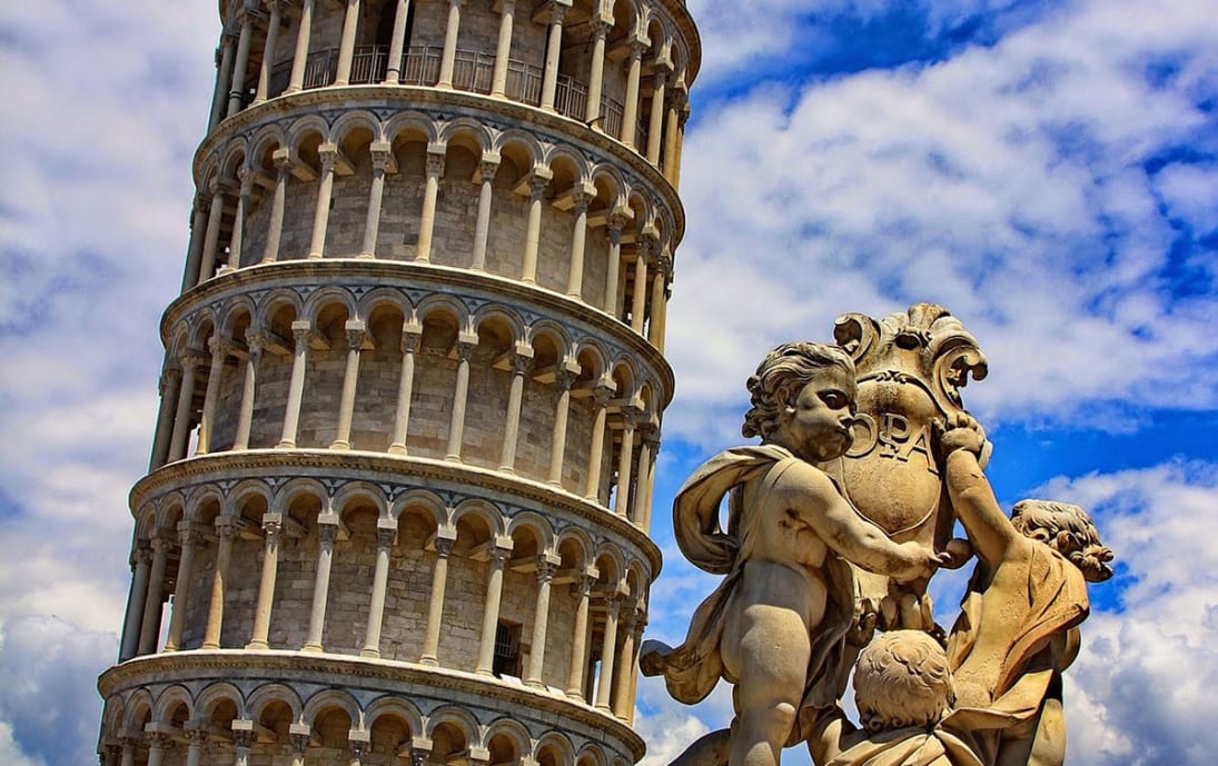 Leaning tower of Pisa