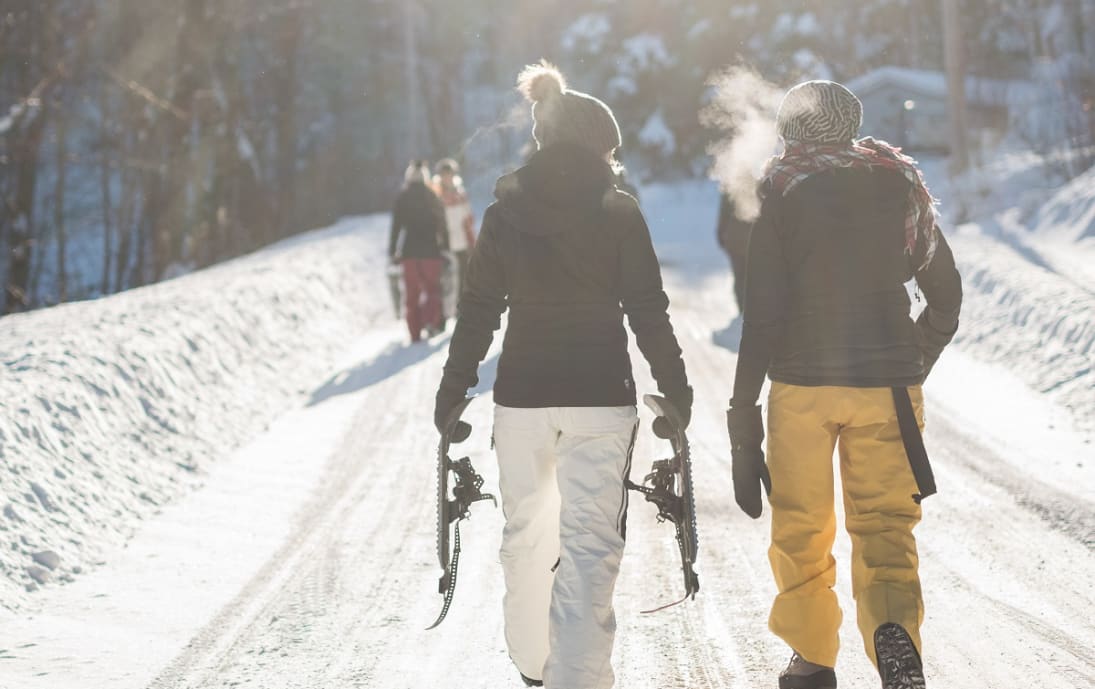 Heading to the slopes