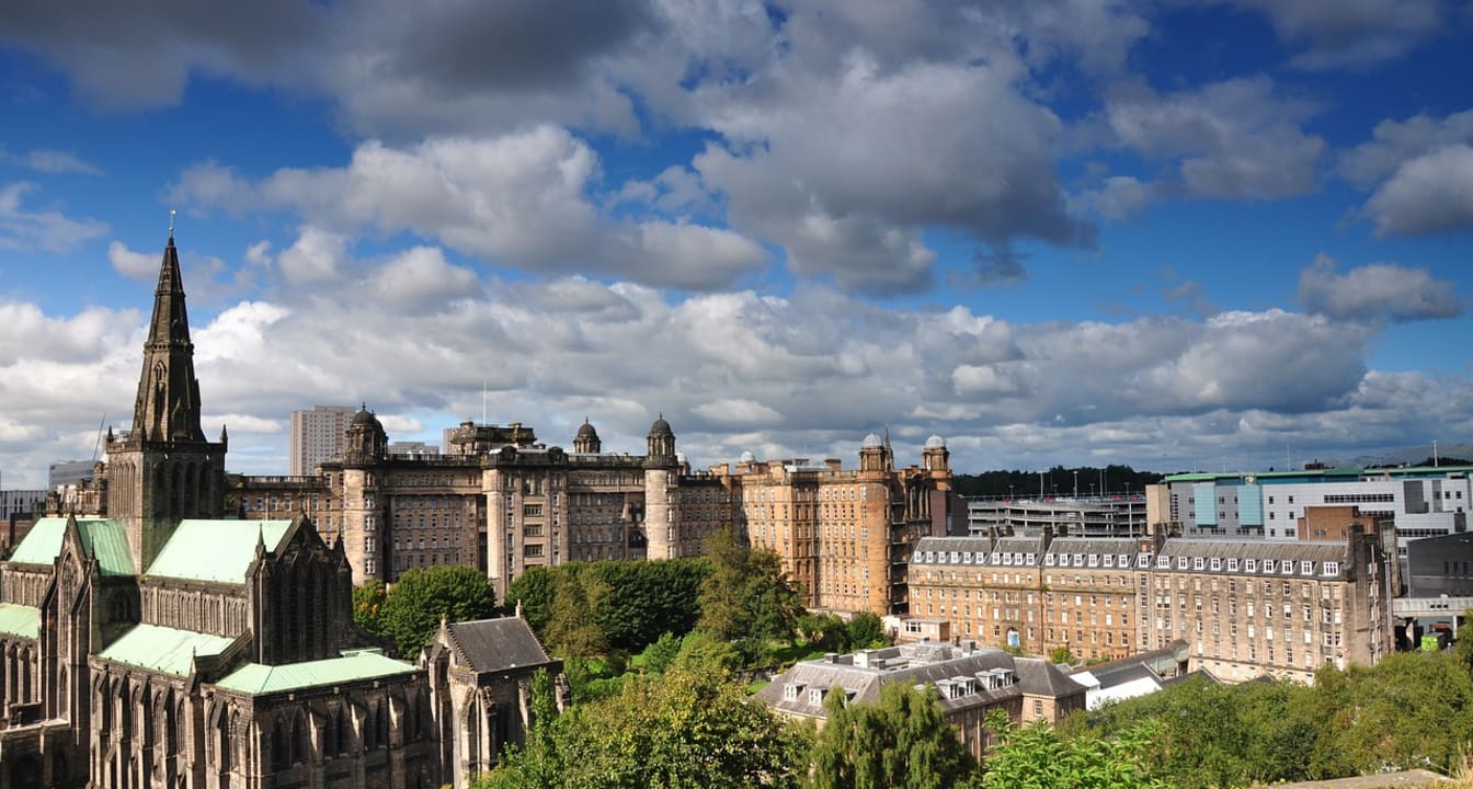 Glasgow skyline shot