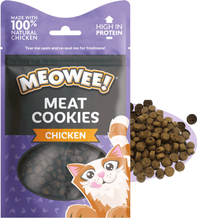 Meat Cookies Meowee! Meowee!