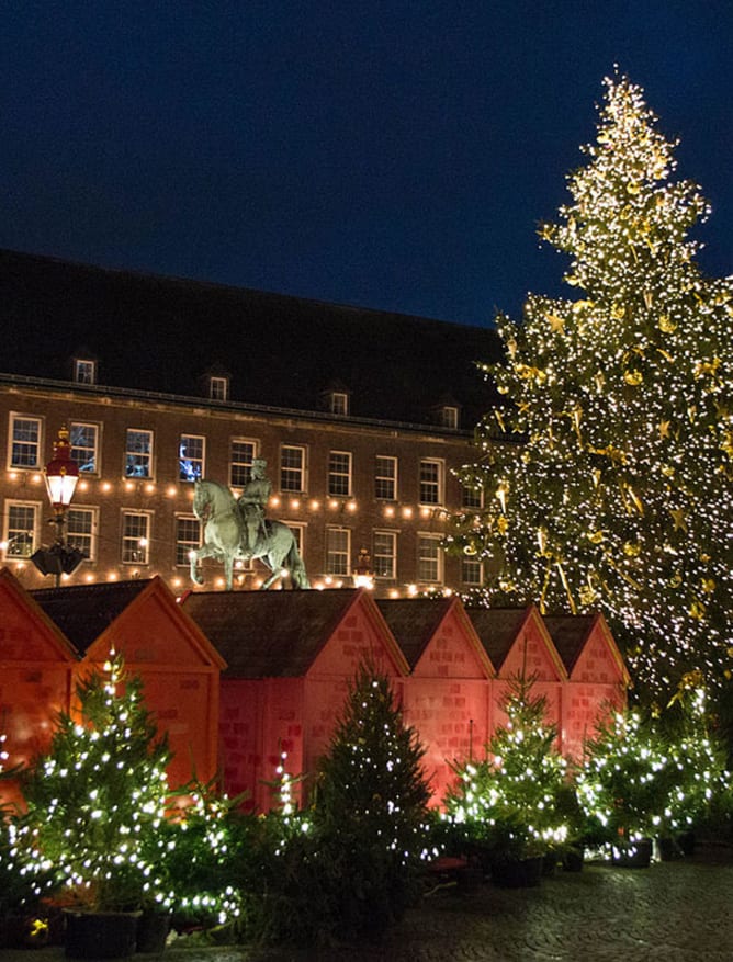 Christmas market in Dusseldorf
