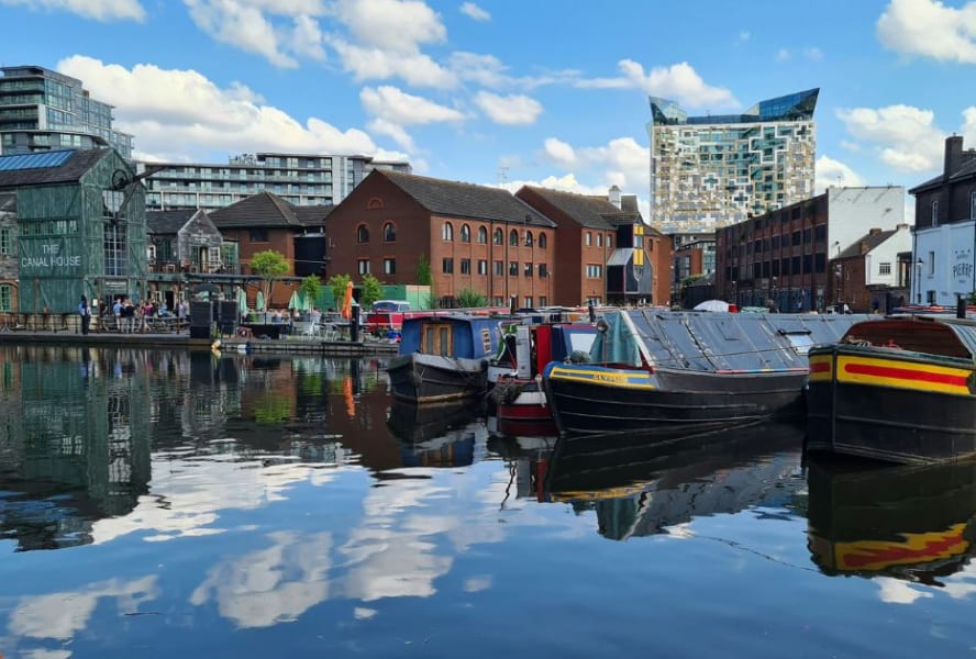 Canal in Birmingham