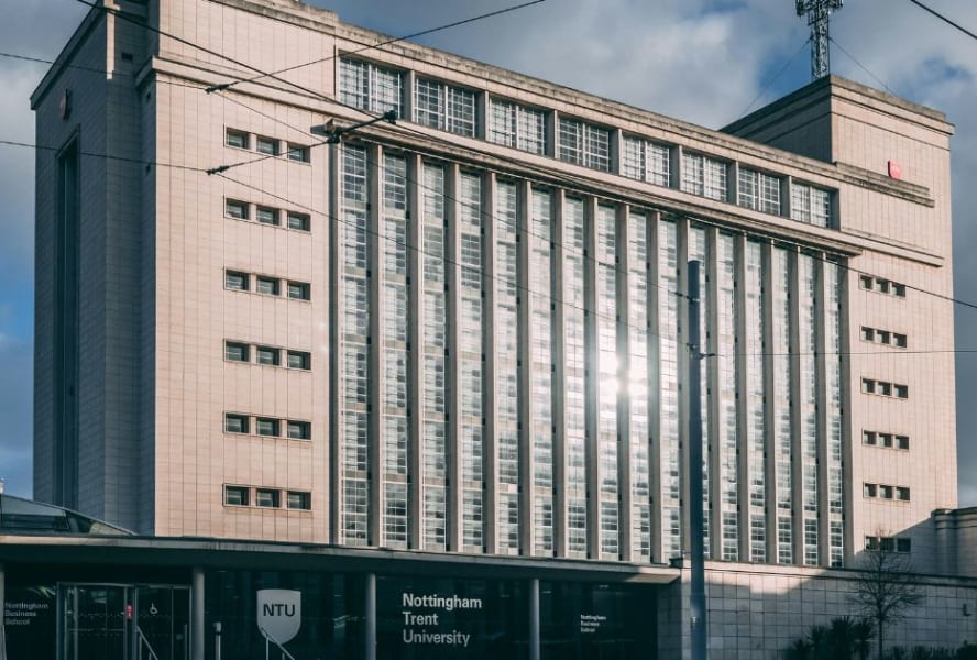 Nottingham Trent University Business School building