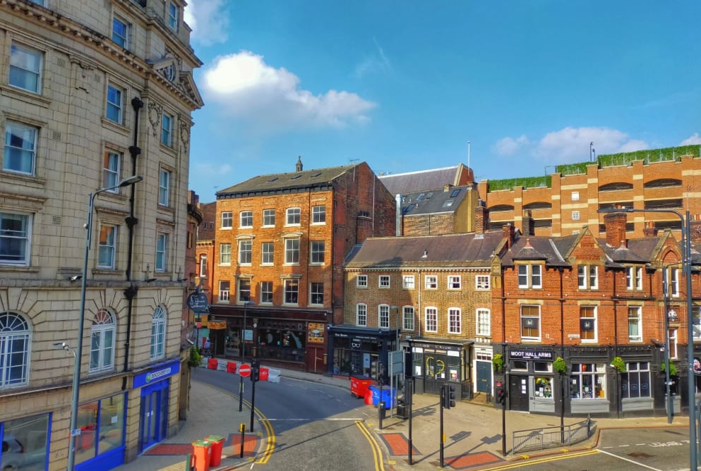 A street in Leeds