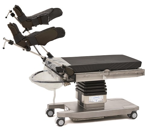 Lift-Assist™ Lithotomy Stirrups - Finned Elite - includes Boot-pads - Max. Patient Weight @ 227kg / 36 Stone