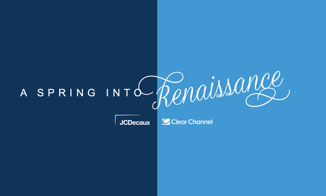 Joint Out-of-Home (OOH) insight “A spring into renaissance” by JCDecaux UK and Clear Channel